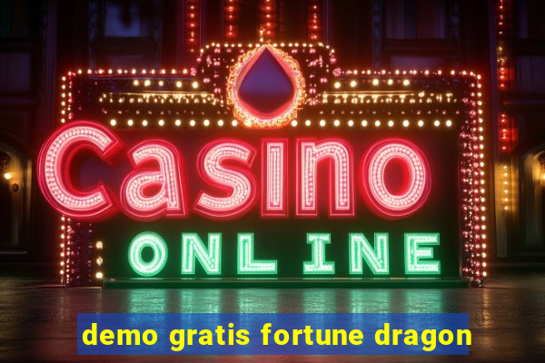 demo gratis fortune dragon